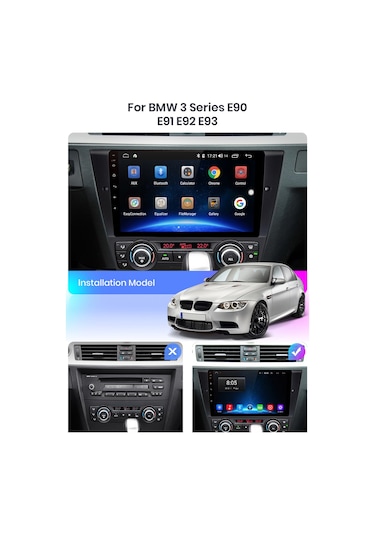 Bmw 3 Serisi E90 E91 E92 E93 Multimedya 9 İnc Hd Ips Ekran 2/32