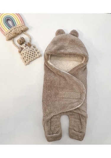 Rokeff Wellsoft Dış Kundak 0-6 Ay Bej-Krem Bej - Krem