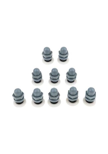 Pazly Tek Sürgülü Suntek Muhafazaları Kapı Duş Adet 10 Rn Gri