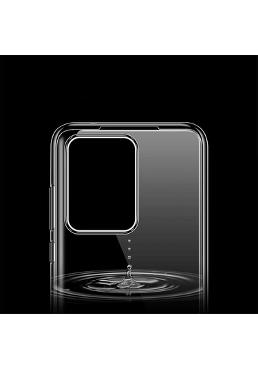Huawei P40 Kılıf Lüx Şeffaf Silikon Kılıf