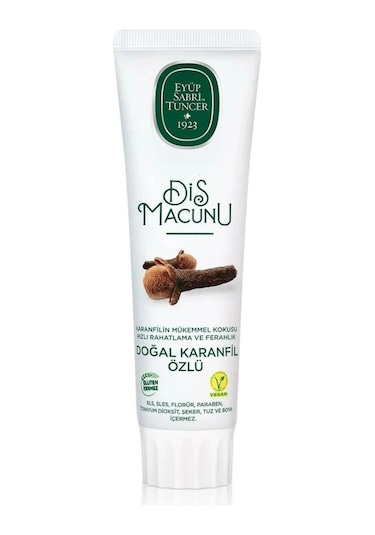 Mey İthalat Doğal Diş Macunu 90 Gr Karanfil Acı - Portakal