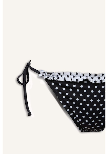 Defacto Regular Fıt Puantiye Siyah Bikini Alt G4010ax26smbk81 Siyah-bk81