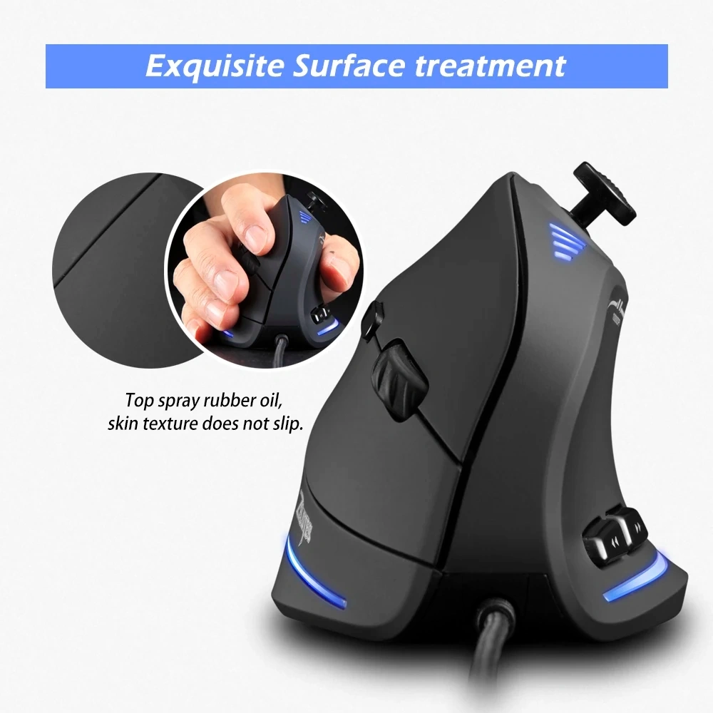 Sones Zelotes C18 11 Tuşlu Rgb Dikey Tutuşlu Ergonomik Joystick Programlama Oyun Kablolu Fare Diğer