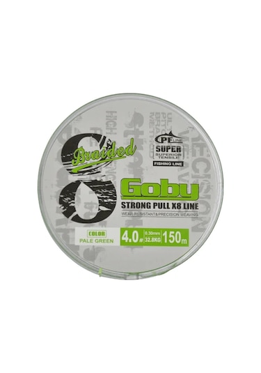 Fishpro Goby 8x 150 Mt Pale Green Örgü İp Misina 0.30