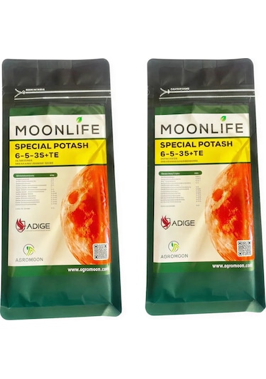 Moonlife Specıal Potash Npk Sıvı Gübre 6-5-35+te 2 Adet