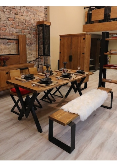 Ntconcept Ntconcept Masif Ağaç Loft Sandalye