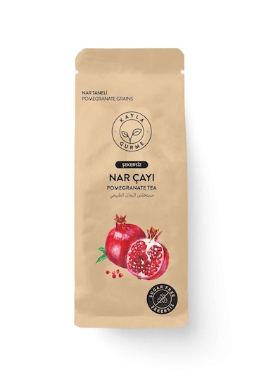 Kayla Gurme Şekersiz Nar Çayı Nar Taneli 250 G