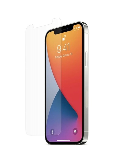 Apple Uyumlu   iPhone 12 Pro Max Ekran Koruyucu 9h Temperli Kırılmaz Cam Sert Şeffaf