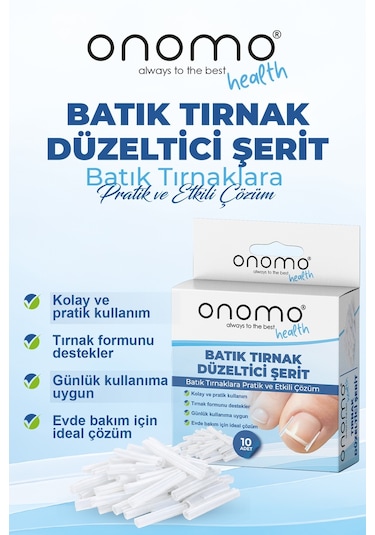 Health Batık Tırnak Düzeltici Şerit 10 Adet