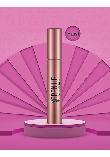 Flormar Open Up HD Yelpaze Etkili Ayırıcı Maskara 001 (Siyah)