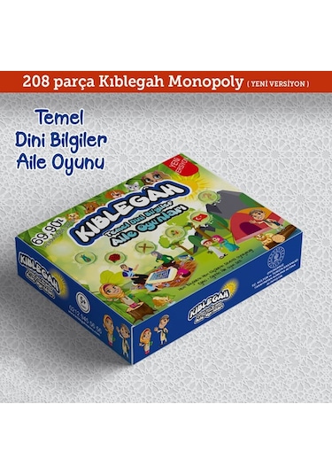 Kıblegah Oyun Seti - Dini Bilgiler Aile Oyunu
