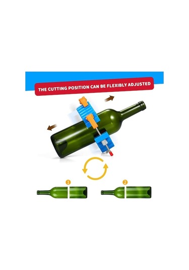 Jialan Cam Şişeler İçin Şişe Kesici, Şişe Kesici, Cam Kesici, Hr