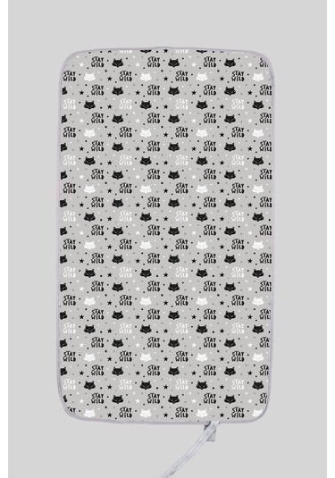 Anne Bebek Bakım Örtüsü Alez Yenidoğan Alt Açma Değiştirme Fox Organizer Pedi Minderi Çift Taraflı