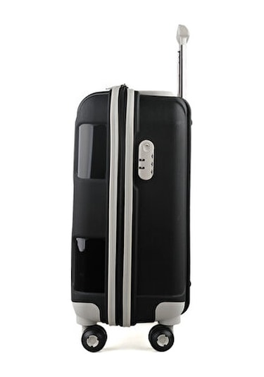 İvs Siyah Bej Yesil Kare Kabin Boy Kabin Boy Seyahat Çantası Pp4040-115-s Siyah Siyah