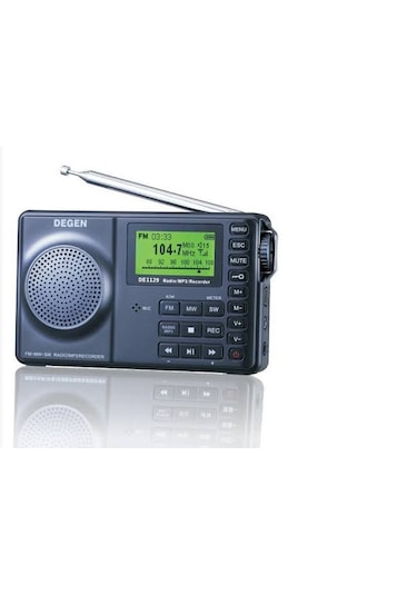 Degen DE1129 Fm Stereo/am/sw Dsp Ats 4 GB Mp3 Çalar Dijital Radyo
