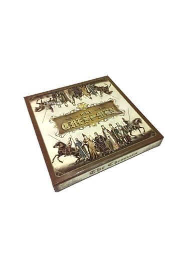 Veronese El Boyama Mitolojik Tanrıça Taşlı Satranç Seti