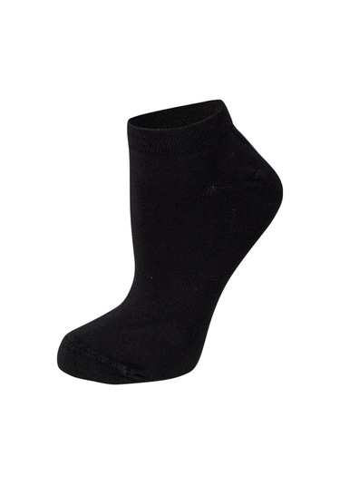 2as Patik Bambu Çorap Siyah