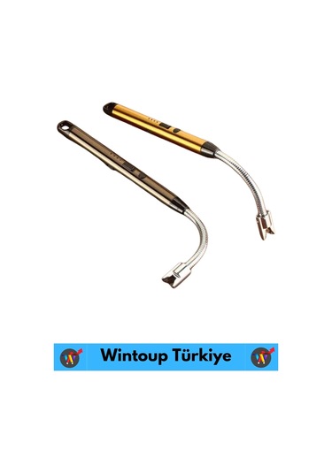 Premium Kompakt Esnek Rüzgara Yağmura Dayanıklı Outdoor Kamp Şarjlı Elektrikli Ocak Çakmağı