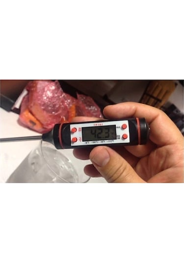 Dijital Gıda Mutfak Termometresi Sıcaklık Ölçer Tp-101