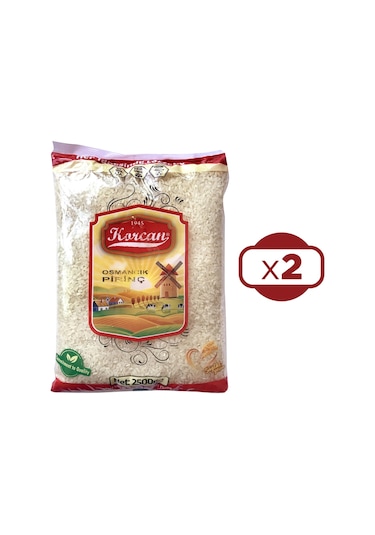 Korcan Osmancık Pirinç 2 x 2500 G