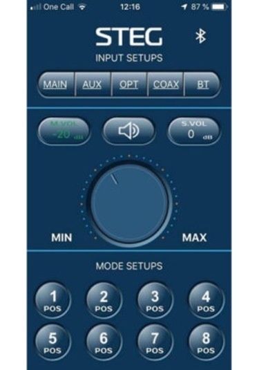 STEG SDSP 8 KANALLI DİJİTAL SES İŞLEMCİSİ / AMPLİFİKATÖRÜ