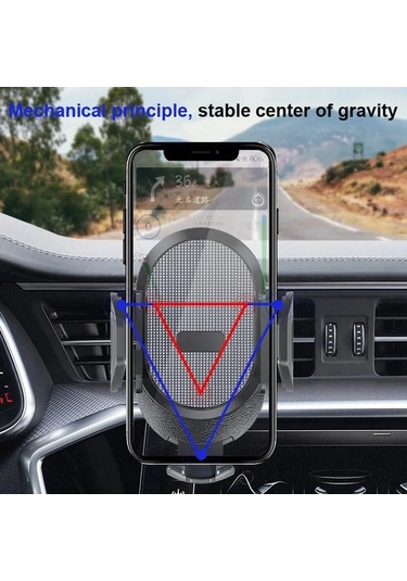 Tysm Joyjadehub Araba Telefon Tutucu Standı Dashboard 1 Adet, Yerçekimi, Kısa Uzunluk, 360 Dönme, İphone Uyumlu 1pc