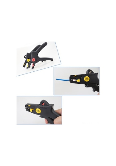 Fortunelane 20-9awg Aralığında Güçlendirilmiş Nilon Telli Kablo Soyucu, Hızlı & Doğru Tam Soyma, D5 Standart, 0.5-6m