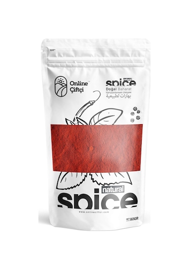 Online Çiftçi Acı Kırmızı Toz Biber 80 G