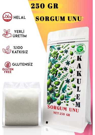Kakulem Glutensiz Yerli Sorgum Darı Unu 250 Gr