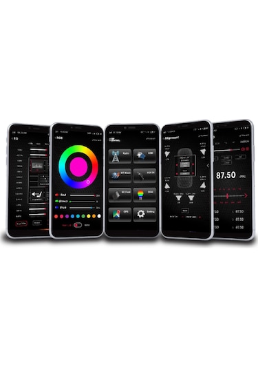 Rs-mx85dsp Dsp İşlemcili 3 Amfi 4v Rca Çıkışlı Profesyonel Rgb Bluetooth/usb/app Kontrol
