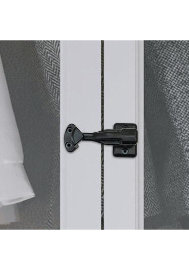 Suntek Rv Kabin Mandalı Kilitli Dolap Kapı Yakalama Siyah