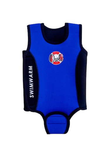 Owlishop Owli Swimwarm Üşütmeyen Bebek Mayosu Mavi