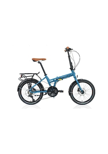Carraro Flexi 121 Hd Katlanır Bisiklet Mat Petrol & Siyah 21v Siyah