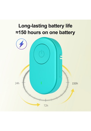 Aubyhe Kedi Köpek Ultrasonik Haşere Kovucu - Pire, Akne Giderici - Mavi