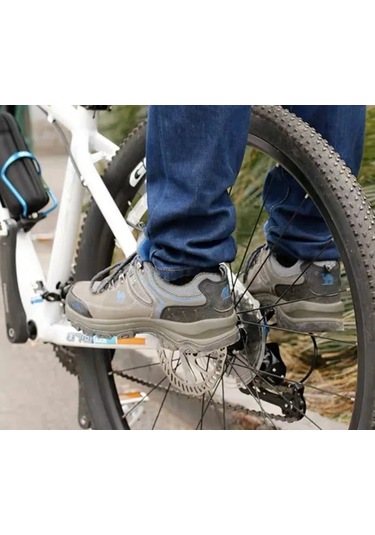 Ranyeek Dağ Bisikleti İçin Katlanır Mangan Çelik Pedal - Siyah, Çocuk Denge Tahtası Uyumlu Diğer