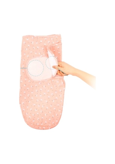 Sevi Bebe Interlok Bebe Kundak - Bahar Çiçek Pembe