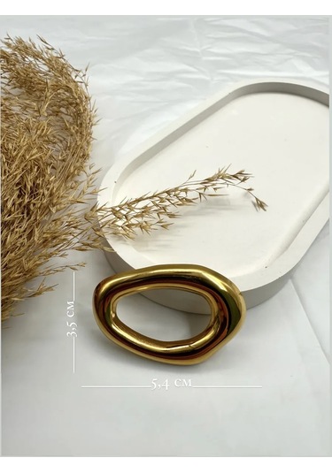 Best Price 34 Orijinal Takli Elbise İçin Broş Ve İğne Halkası 367375852 Altın Rengi