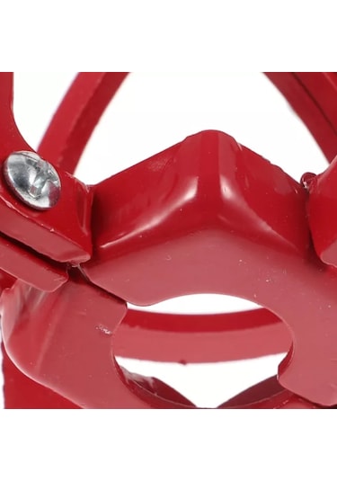 Sones Sökülemeyen Yangın Sprinkler Başlığı Koruyucu Kapak Braketi, Stil: Kırmızı 6 Noktalı Sprinkler İçin