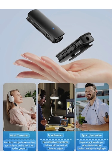 Bt09 Bluetooth 5.3 Araç Kiti Çok Fonsiyonlu 3.5mm Ses Aux Jack