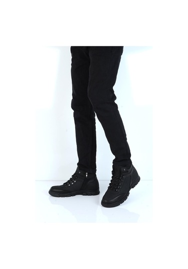 Tardelli 3673 Kaçuk Kürklü Erkek Deri Bot 001