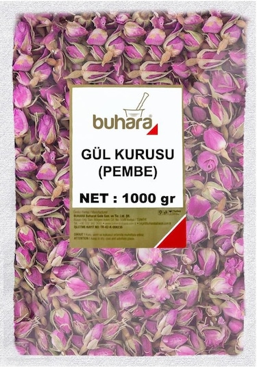 Buhara Pembe Gül Kurusu 1 KG