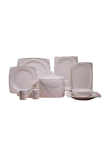 Maxx Doria Vega Lines 12 Kişilik 60 Parça Yemek Takımı Pa2034