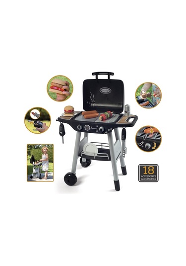 7600312001 Smoby. Bbq Grill - Barbekü / 3-8 Yaş