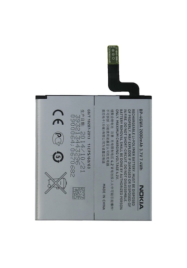 Nokia Lumia 625 (Bp-4gwa) Batarya Pil 2000 mAh