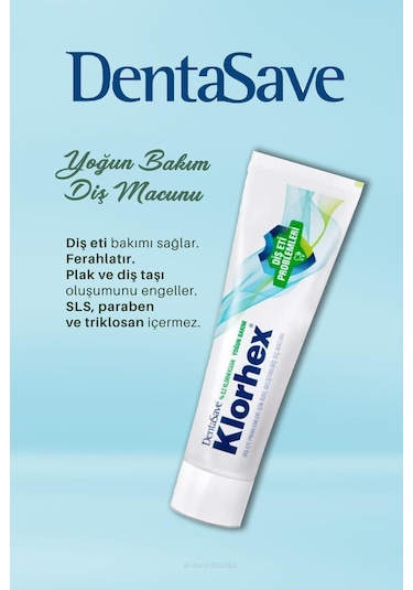 4 Al 3 Öde Dentasave Klorhex Diş Macunu 75 Ml