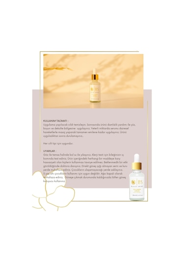 Black Shine BS Yaşlanma Karşıtı Canlandırıcı Collagen Kolajen Serum 30 ml