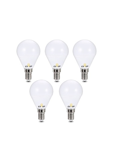 E14 Tabanlı 7w Led Işık Kaynağı - 220-240v, 270 Derece Açı, 550-650 Lm, Beyaz Işık, 5 Adet, İç Mekan Kullanıma Uygun