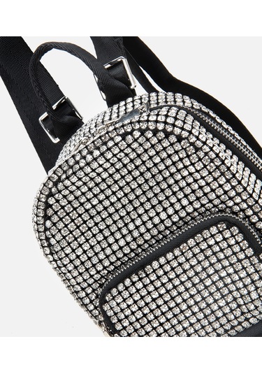 Hotiç Kadın Gri Taşlı Sırt Çantası 03cah309020a250 Gri