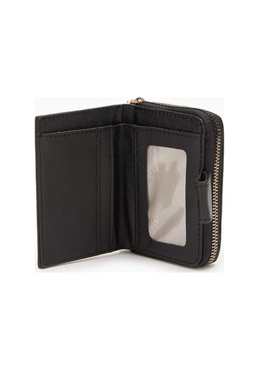 Levidor Fermuarlı Kadın Cüzdan - Siyah Siyah
