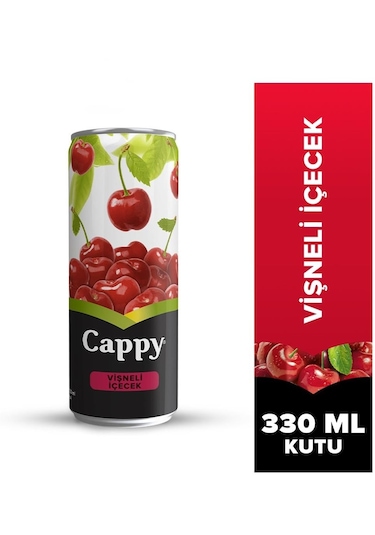 Cappy Vişneli İçecek 330 Ml X 12 Adet